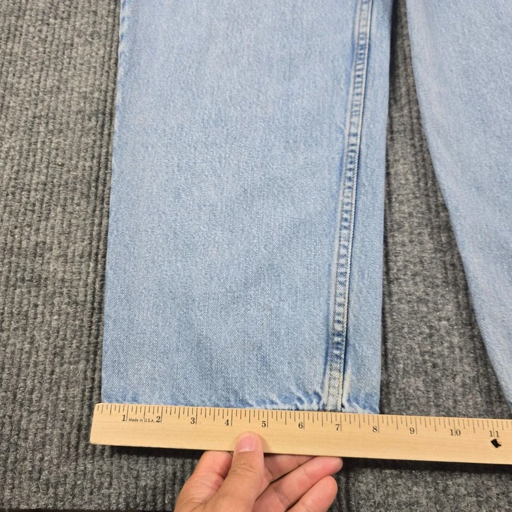 VTG Levi's 560 Jeans Men 36x34 Blue Light Wash Comfort Fit Relaxed Tapered 34x32